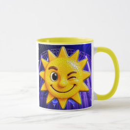 Taza  Soleil lumineux souriant