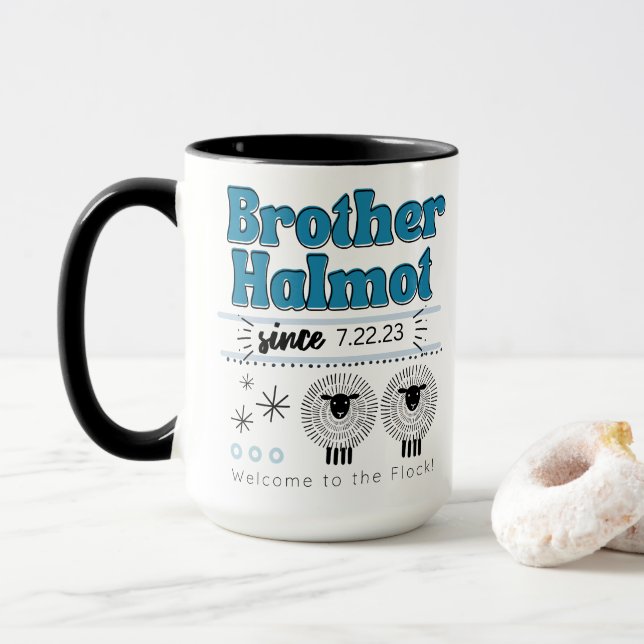 Taza Solicitud de personalizado: regalo de bautismo JW  (Con donut)