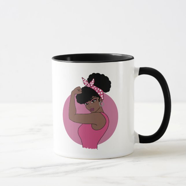 Taza Sólidas mujeres negras (Derecha)