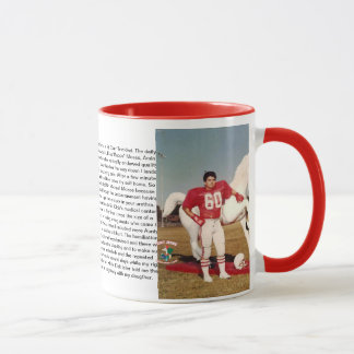 Taza solitaria oficial de la historia de la nuez