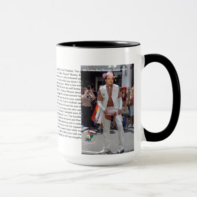 Taza solitaria oficial de la historia de la nuez (Derecha)