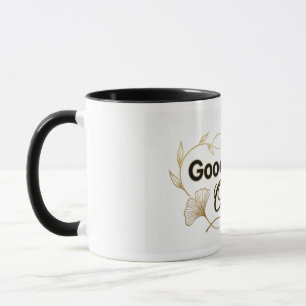 Taza Solo Buenas Vibraciones - Diseño Minimalista Flora