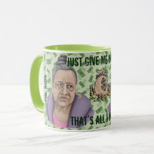 Taza Solo dame dinero