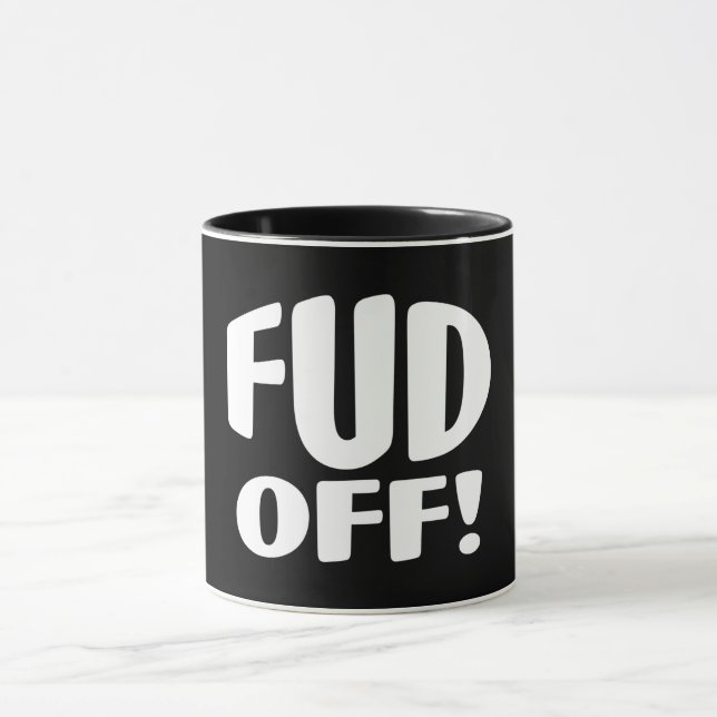 Taza Solo Di No Al Crypto Fud - FUD OFF! (Centro)