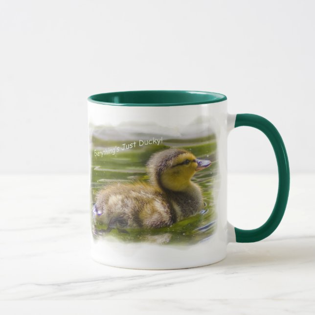 Taza ¡Solo Ducky! (Derecha)