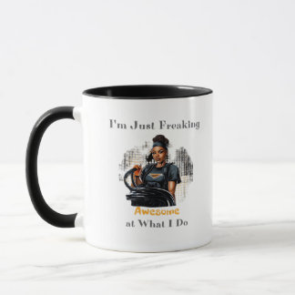 Taza Solo estoy inquietante... Clásica