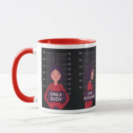 Taza Solo Judy Puede Juzgarme De Divertido Asesinato Po