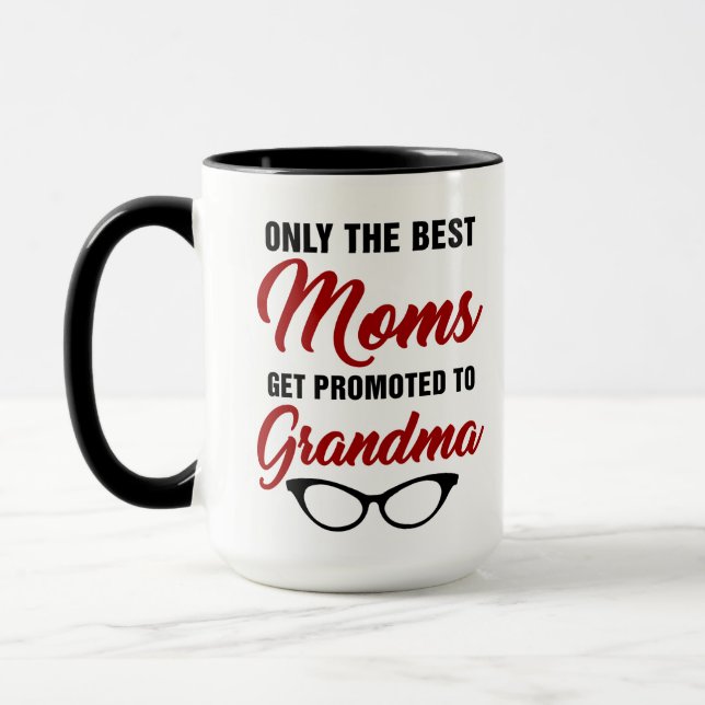 Taza Sólo las mejores madres son promocionadas al café  (Izquierda)