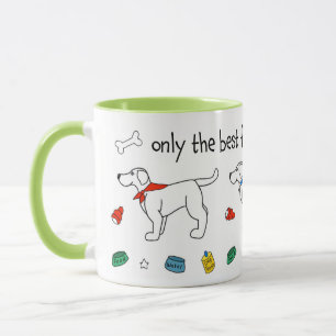 Taza "Solo lo Mejor para mi Pequeño Amigo" Perro de Ser