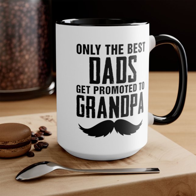 Taza Solo los mejores tíos son promovidos al café del a (Subido por el creador)