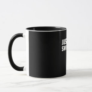 Taza Sólo Mantener El Diseño De Natación