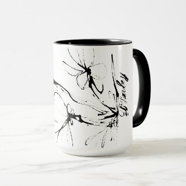Taza Sólo negro y blanco (Anverso derecho)