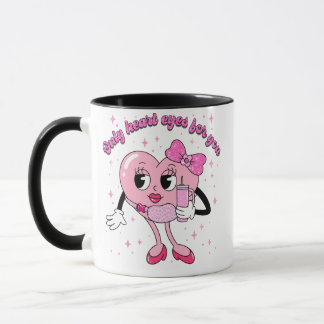 Taza Solo ojos de corazón para ti Diseño de San Valentí