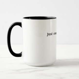 Taza sólo un capítulo más