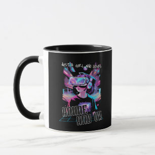 TAZA SÓLO UN CHICA QUE AMA A ANIME Y VR