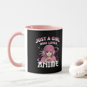 Taza Sólo un chica que ama el anime