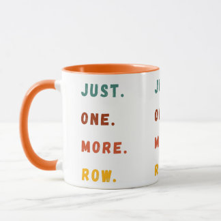 Taza Solo una fila más Dicho divertido de amante del ga
