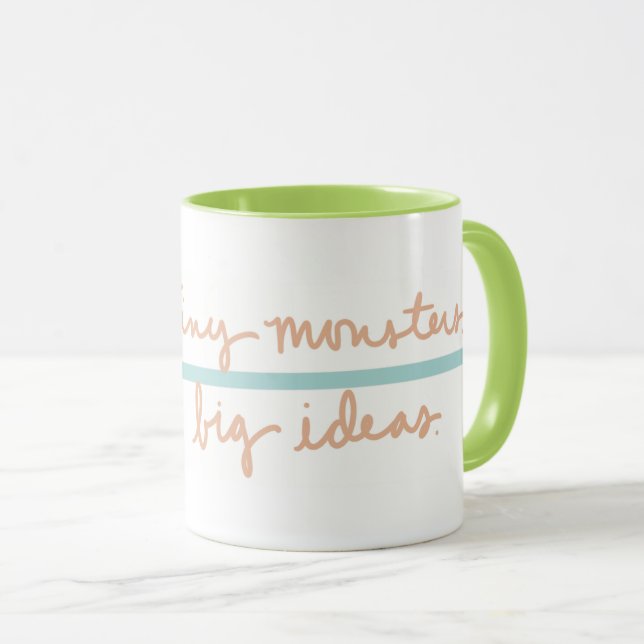 Taza Solo y solo Pegatina Co. (Anverso derecho)