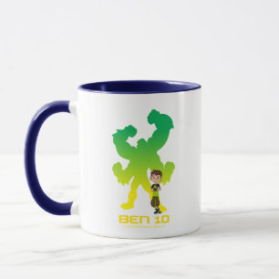Taza Sombra de Ben 10 y Cuatro brazos
