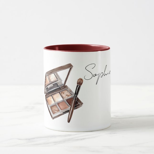 Taza Sombra de ojos de crema marrón (Centro)