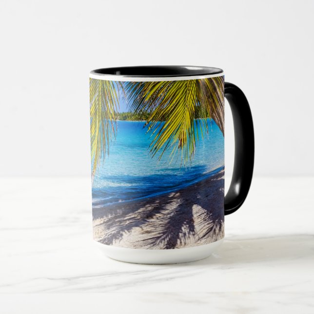 Taza Sombras en la playa (Anverso derecho)