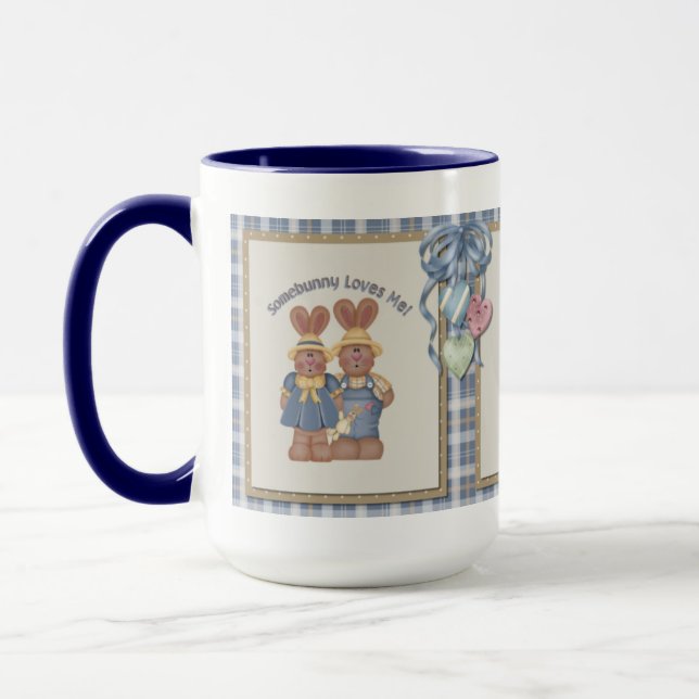 Taza Somebunny me ama - Mug (Izquierda)
