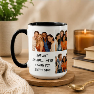 Taza Somos como una pandilla muy pequeña Amistad dive