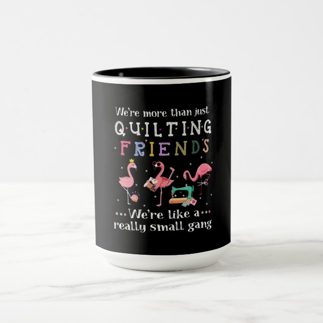 Taza Somos más que solo amigos que se deshacen (Centro)