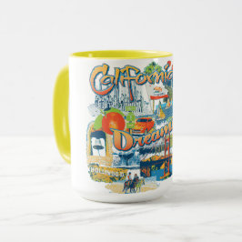 Taza Soñando California