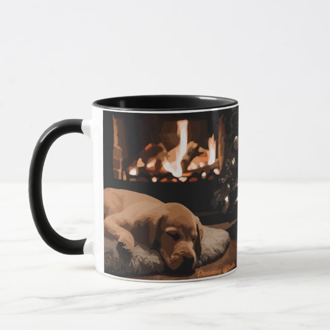 Taza Soñando con Santa (Izquierda)