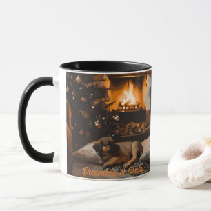 Taza Soñando con Santa