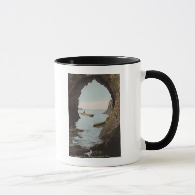 Taza Sonido Puget, WA - Cueva en el engaño (Derecha)