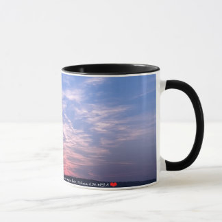 Taza Sonnenuntergang mit Text - Tasse 325ml