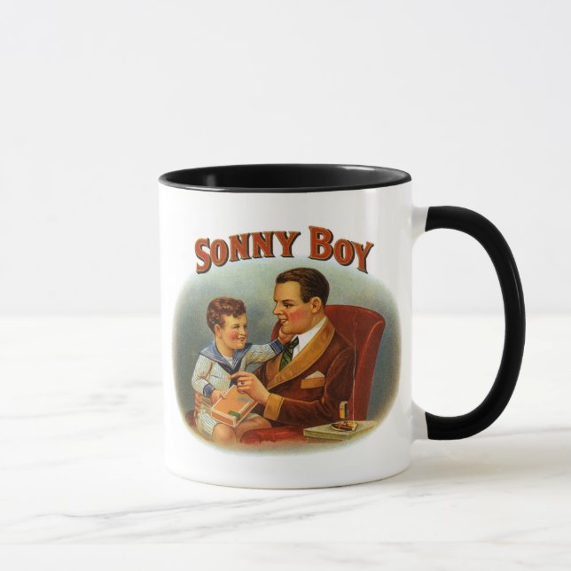 Taza Sonny Boy Cigar Label (Derecha)