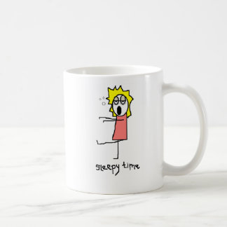 Taza soñolienta del tiempo