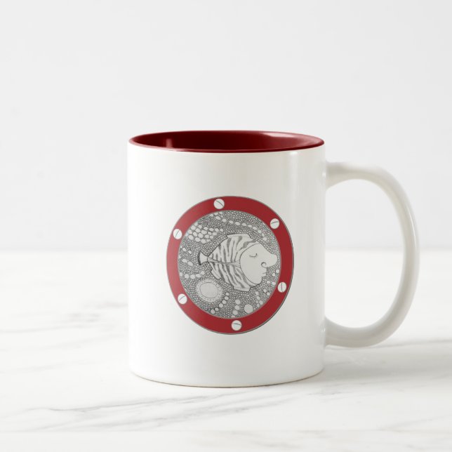 Taza soñolienta submarina de Bignose (marrón) (Derecha)