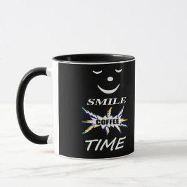 Taza Sonreir tiempo de café