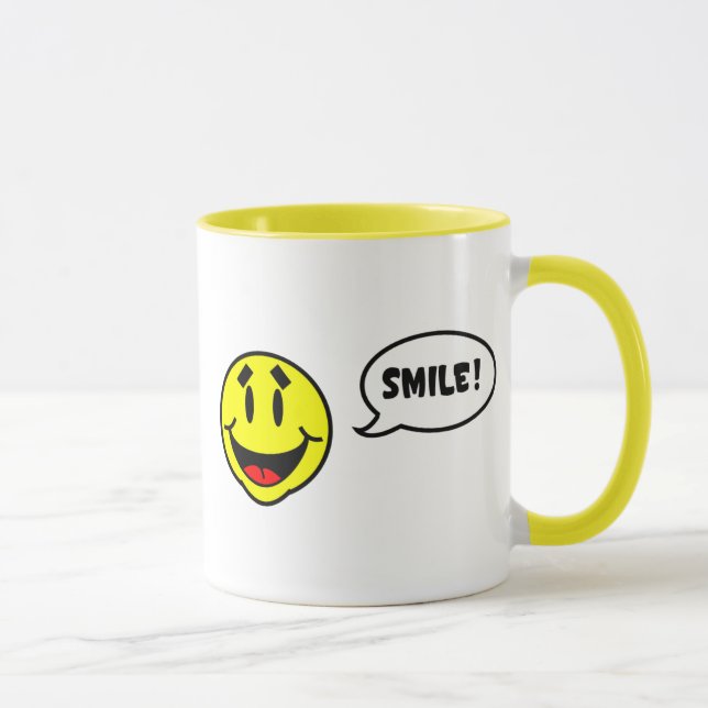 Taza ¡Sonríe! ¡DIJE SONRISA! Coffee Mug (Derecha)