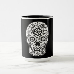 Taza Sonriente Sugar Skull