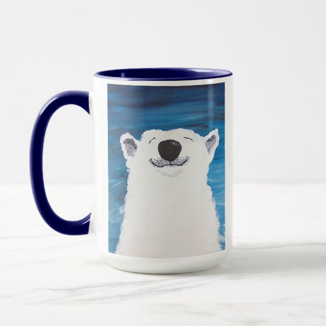 Taza Sonrisa de oso polar (Izquierda)