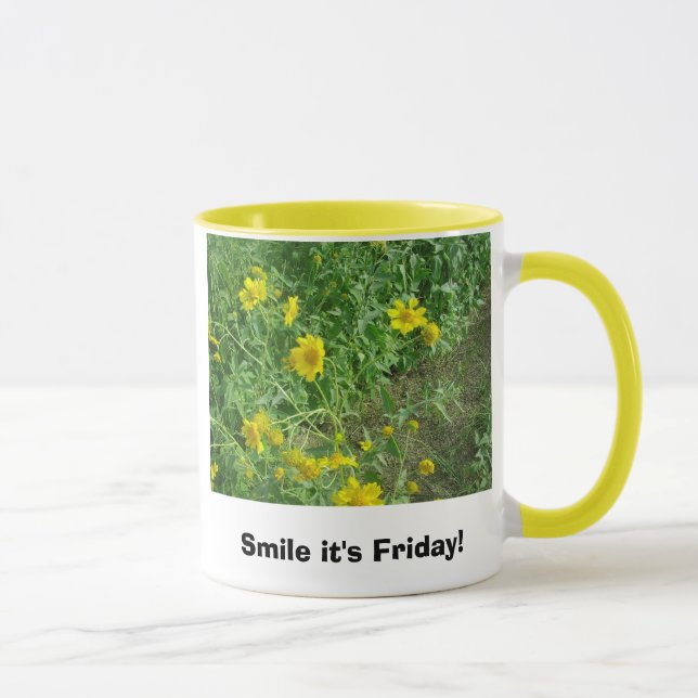 Taza ¡Sonrisa es viernes! (Derecha)