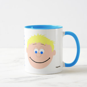 Taza Sonrisa Mugs Blona Boy Blue Eyed