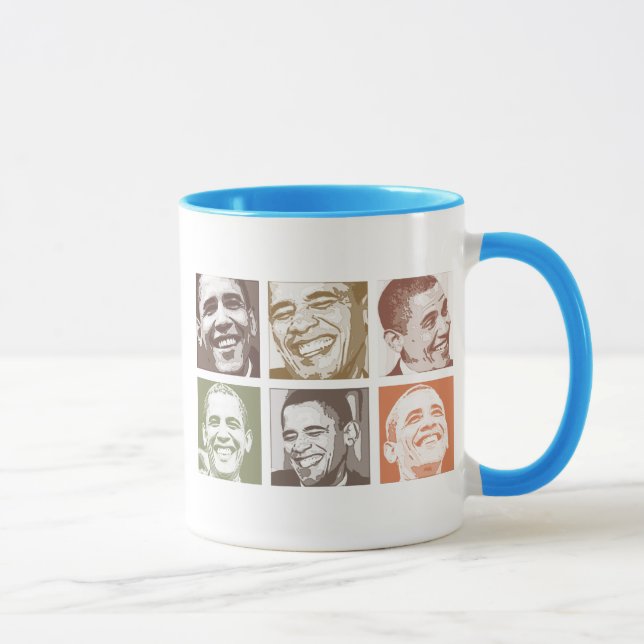 Taza Sonrisas de Barack Obama (Derecha)