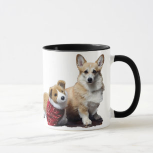 Taza Sonrisas de la mañana del Corgi