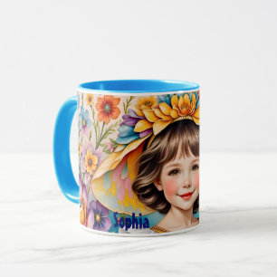 Taza SOPHIA ~ Dulce Chica de cosecha ~ Mug