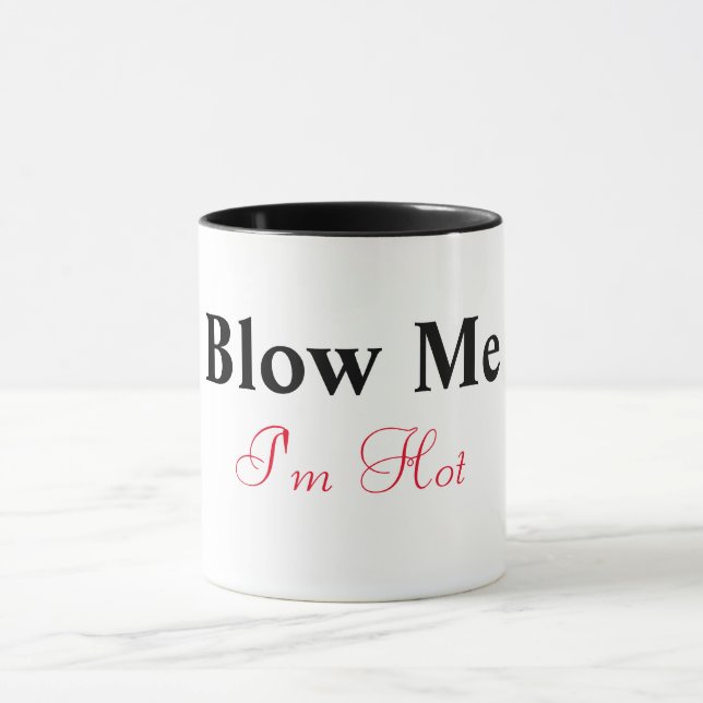 Taza Soplen, soy Hot Combo Mug (Centro)