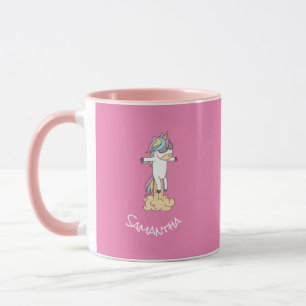 Taza Sorprendente trendy Fiesta unicornio