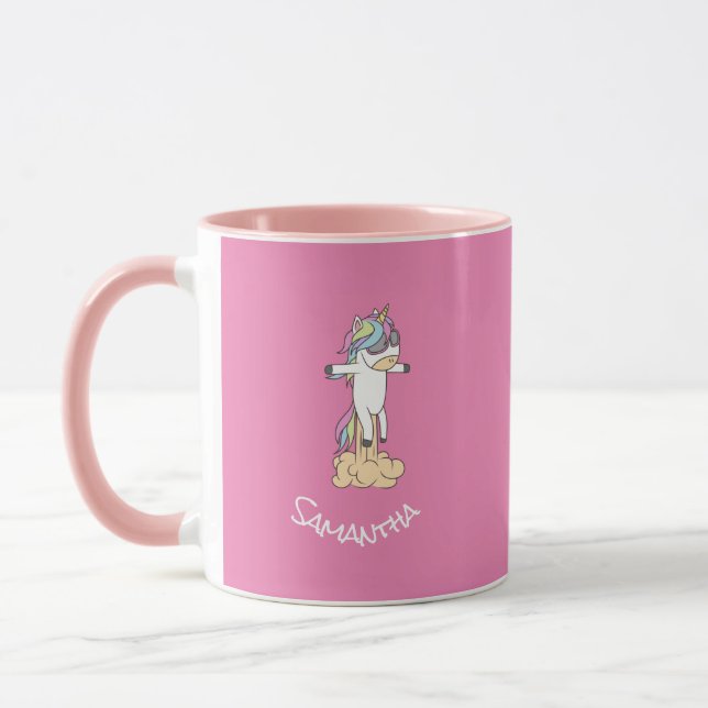 Taza Sorprendente trendy Fiesta unicornio (Izquierda)