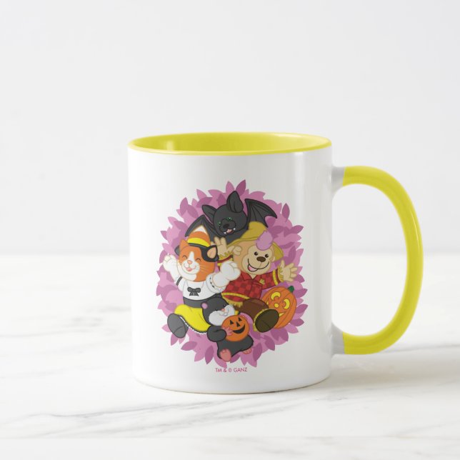 Taza Sorpresa de los mascotas de Webkinz Halloween (Derecha)