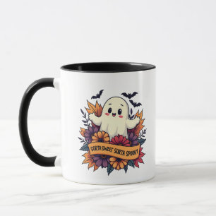 Taza Sorta Sweet Sorta Spooky Halloween Fall Love